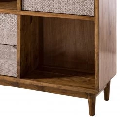 Ars manufacti Buffet haut Buuda - Partiellement en acacia massif - Écru / Acacia -Meubles de salon Soldes 1000182054 200225 06193400006 DETAILS P000000001000182054