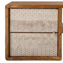 Ars manufacti Meuble TV Buuda - Partiellement en acacia massif - Écru / Acacia -Meubles de salon Soldes 1000182065 200227 14561200010 DETAILS P000000001000182065