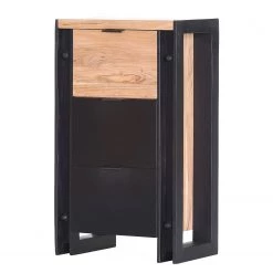 Red Living Commode Galvan - Acacia massif - Acacia / Noir