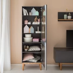 Mørteens Ensemble meubles TV Lindholm IV (3 él.) - Partiellement en chêne massif - Gris 43 Mørteens Ensemble meubles TV Lindholm IV (3 él.) - Partiellement en chêne massif - Gris -Meubles de salon Soldes 1000182336 200108 13510000015 DETAILS P000000001000182336