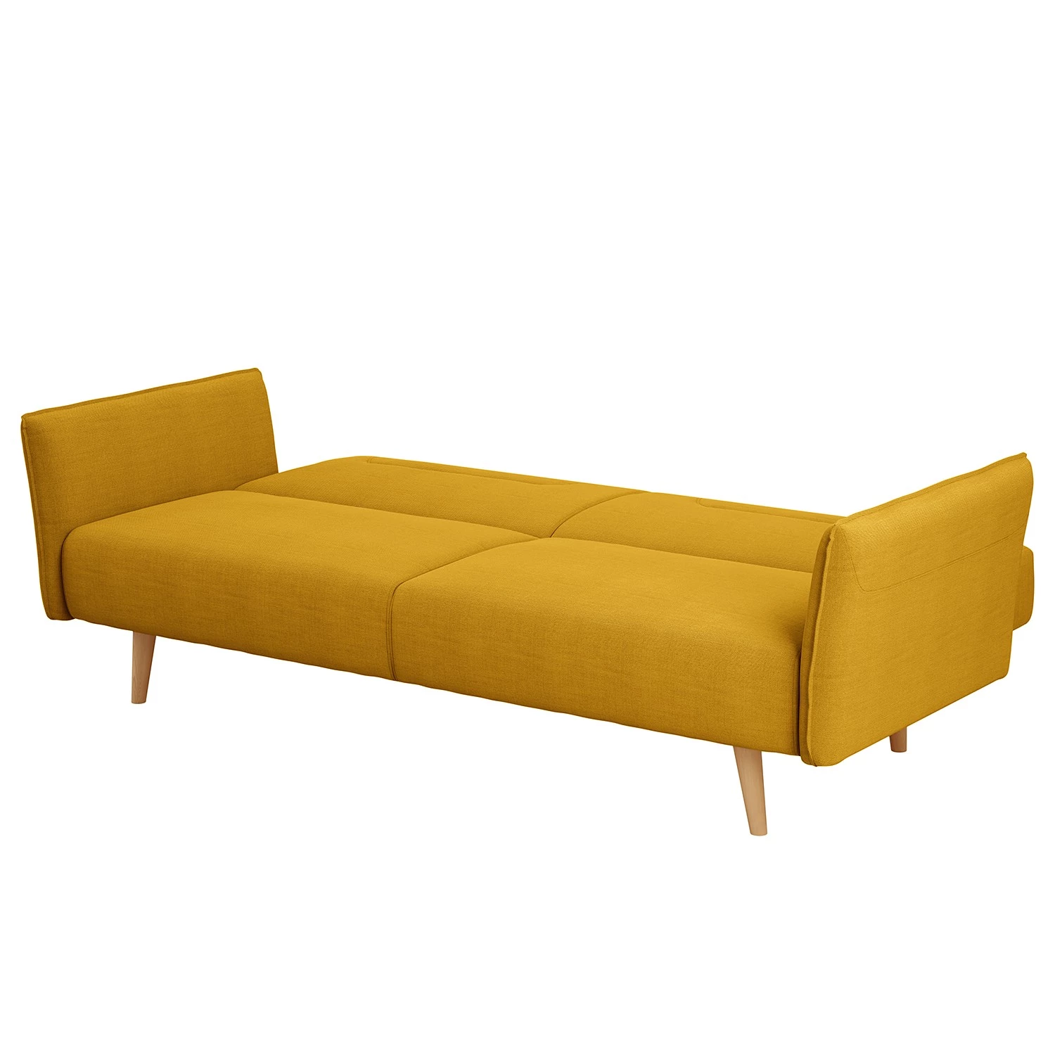 Mørteens Canapé convertible Asbro I - Tissu - Jaune 6 Mørteens Canapé convertible Asbro I - Tissu - Jaune – Image 4