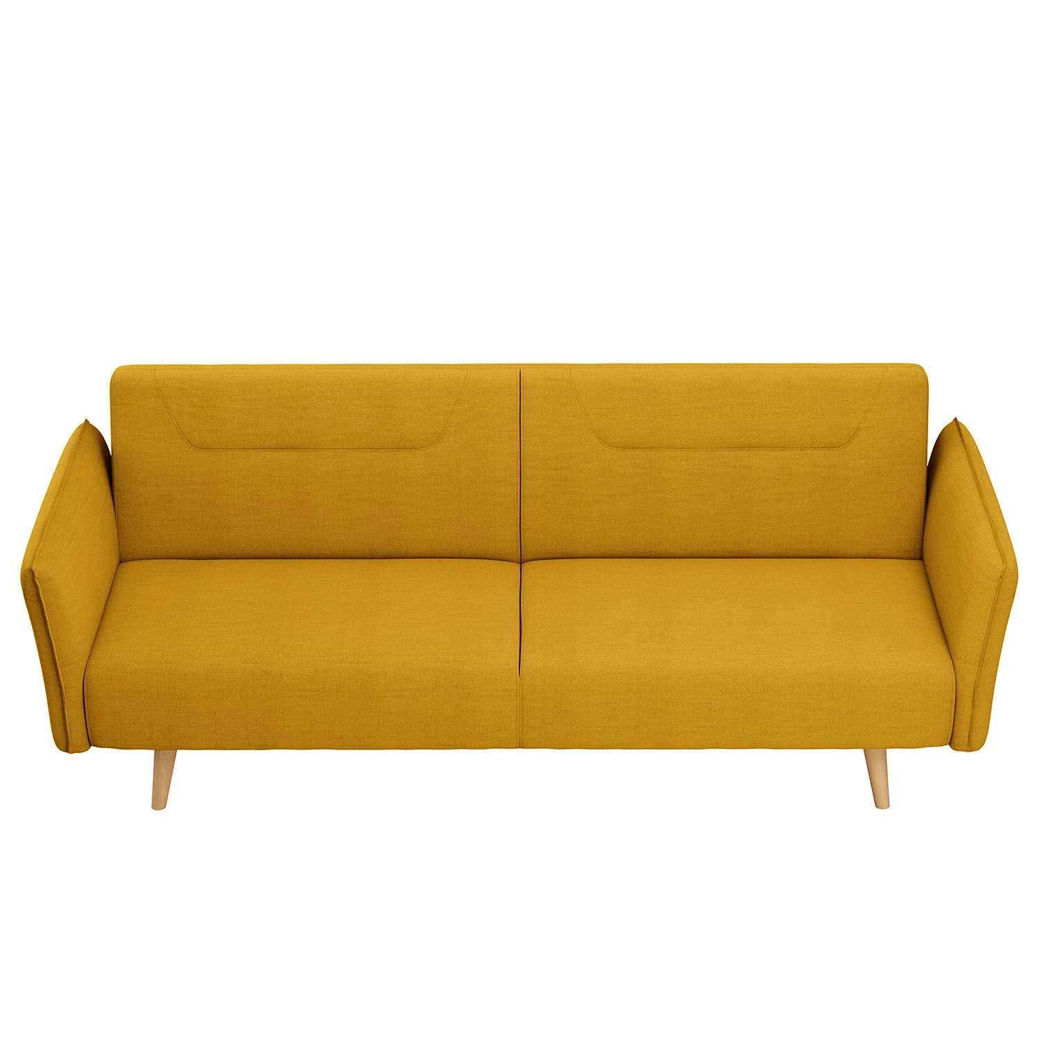 Mørteens Canapé convertible Asbro I - Tissu - Jaune 13 Mørteens Canapé convertible Asbro I - Tissu - Jaune – Image 11