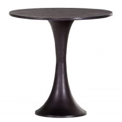 Ars manufacti Bout de canapé Nikko I - Aluminium - Noir