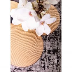 Ars manufacti Bout de canapé Nikko IV - Aluminium - Laiton vieilli / Cuivre vieilli -Meubles de salon Soldes 1000182826 220729 040 DETAILS P000000001000182826