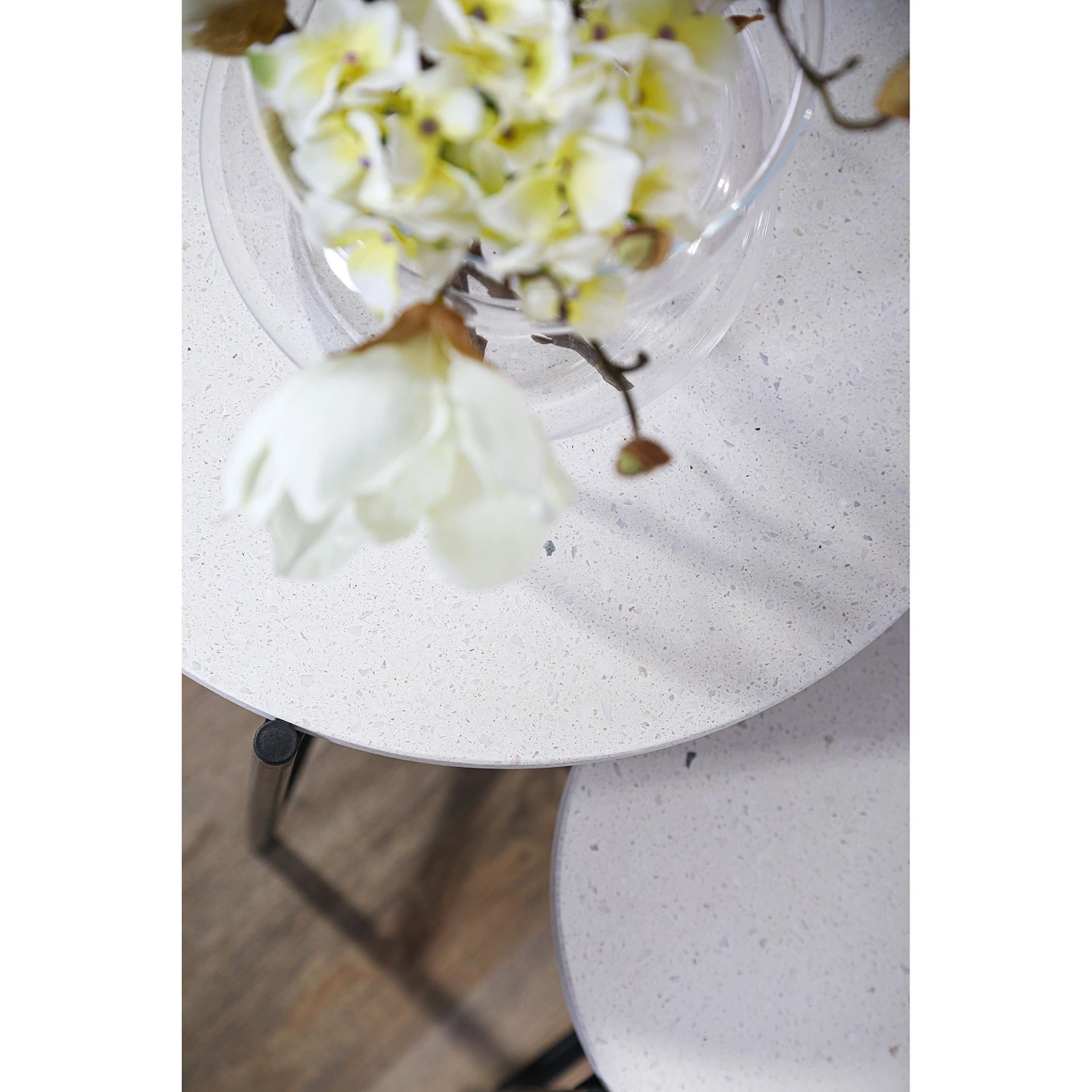 Norrwood Bout de canapé Terrazzo V - Terrazzo / Métal - Multicolore / Noir 6 Norrwood Bout de canapé Terrazzo V - Terrazzo / Métal - Multicolore / Noir – Image 4