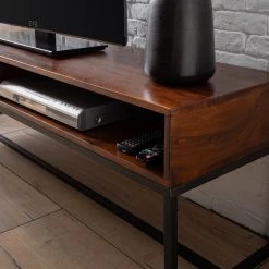 Ars manufacti Meuble TV Woodson VI - Acacia massif - Acacia brun -Meubles de salon Soldes 1000182839 200323 09581600005 MOOD DETAILS P000000001000182839 mood