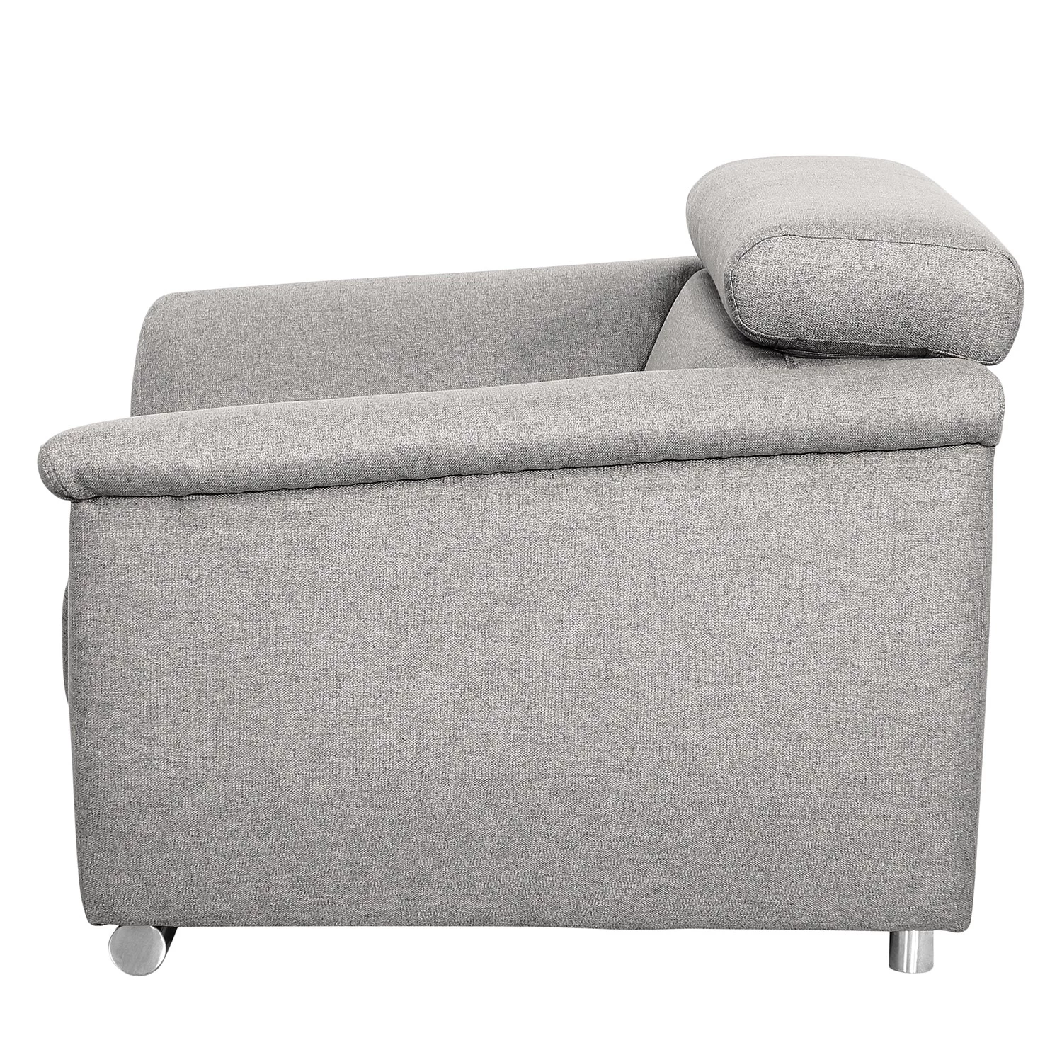 Modoform Fauteuil Swain - Tissu - Gris clair 10 Modoform Fauteuil Swain - Tissu - Gris clair – Image 8