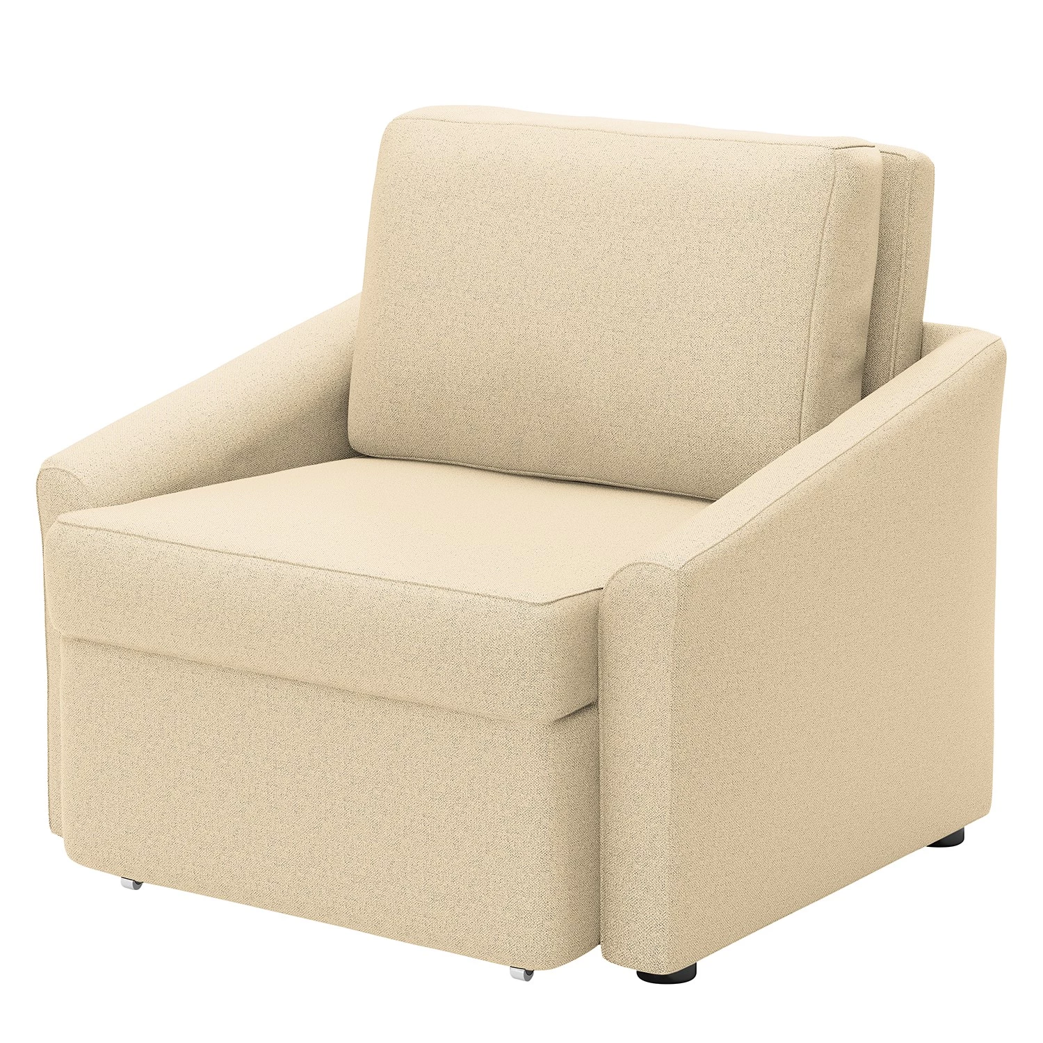 Modoform Fauteuil convertible Rifton I - Tissu - Crème 3 Modoform Fauteuil convertible Rifton I - Tissu - Crème