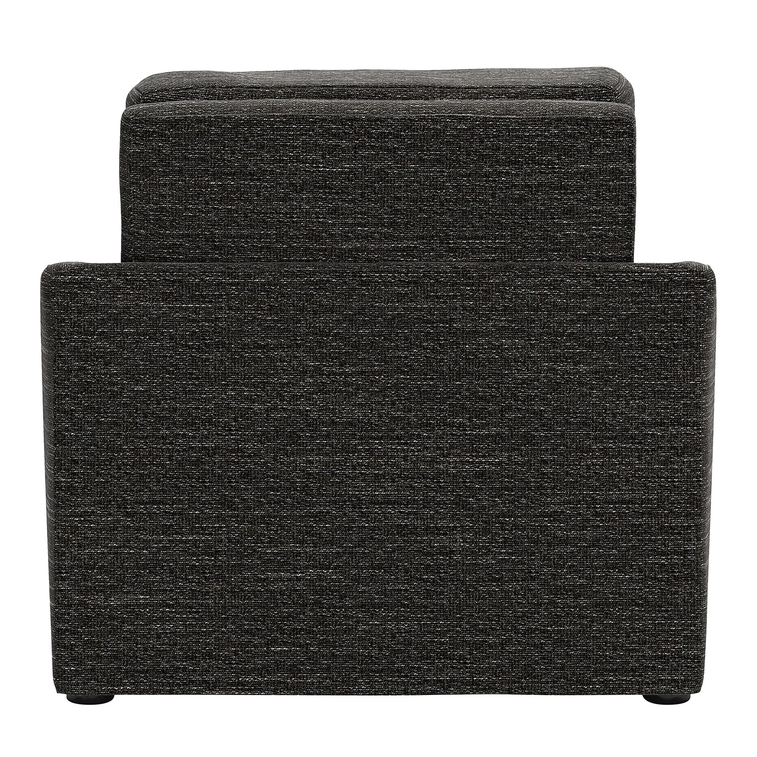 Loftscape Fauteuil convertible Rifton III - Tissu structuré - Noir 8 Loftscape Fauteuil convertible Rifton III - Tissu structuré - Noir – Image 6