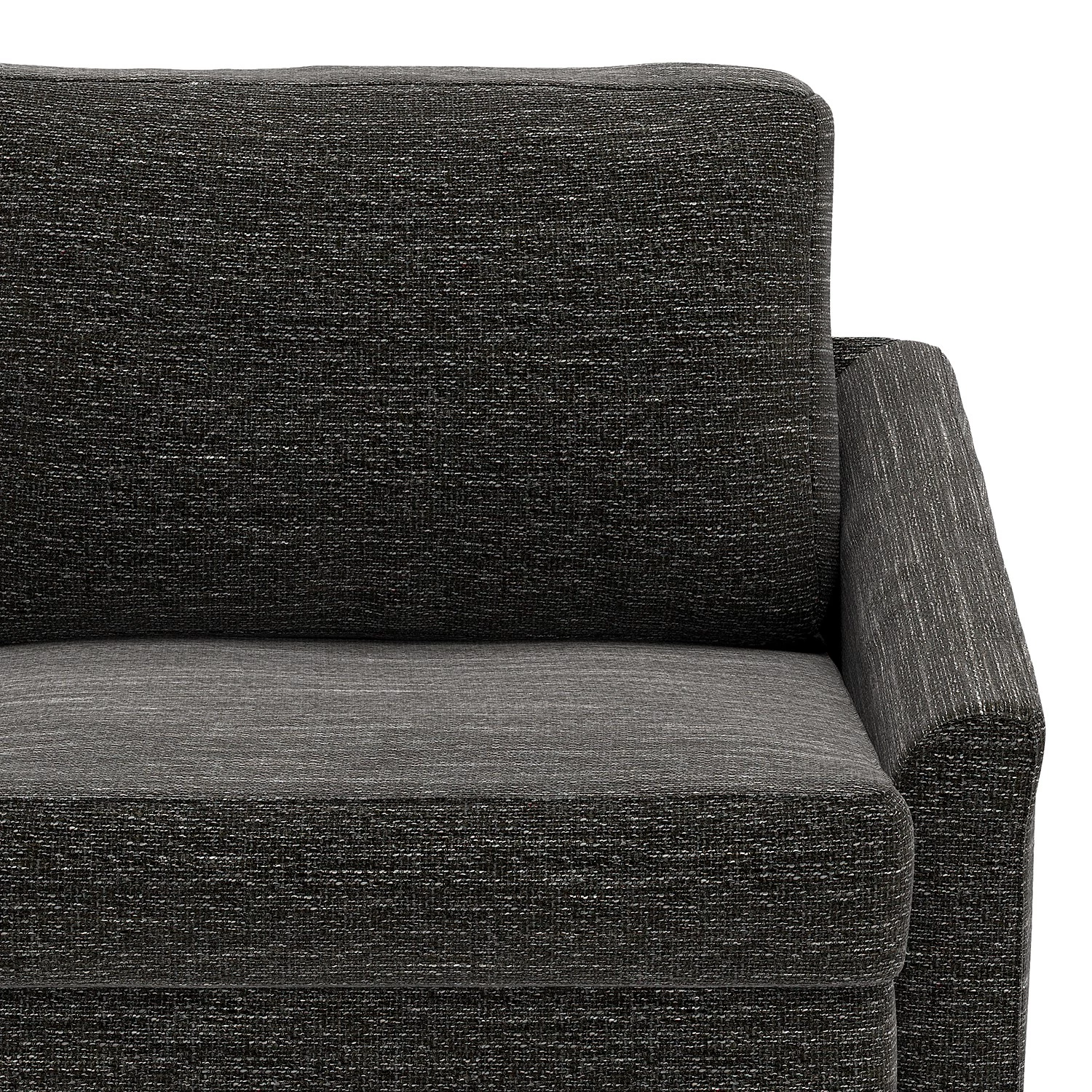 Loftscape Fauteuil convertible Rifton III - Tissu structuré - Noir 12 Loftscape Fauteuil convertible Rifton III - Tissu structuré - Noir – Image 10