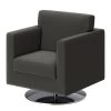 Loftscape Fauteuil Nibley IV - Cuir pigmenté - Anthracite
