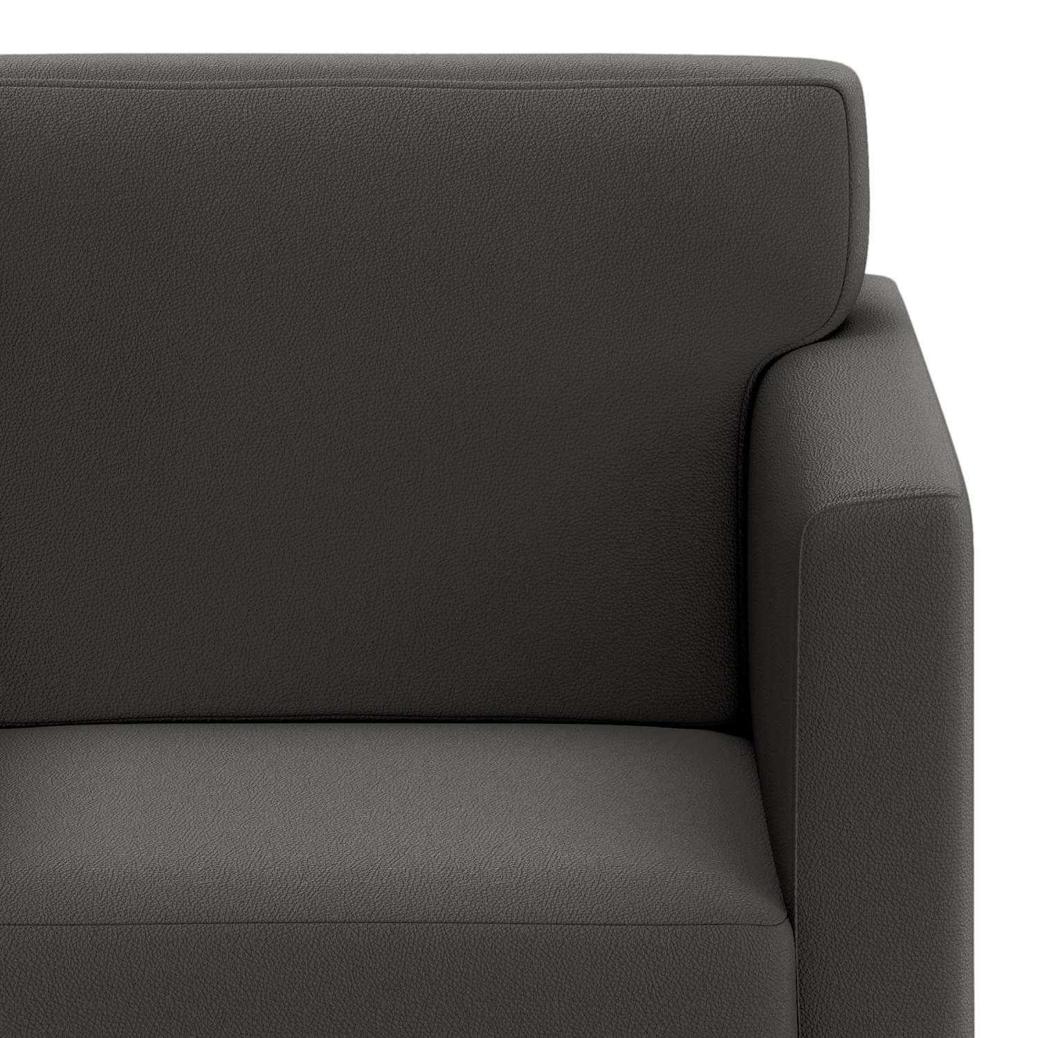 Loftscape Fauteuil Nibley IV - Cuir pigmenté - Anthracite 10 Loftscape Fauteuil Nibley IV - Cuir pigmenté - Anthracite – Image 8