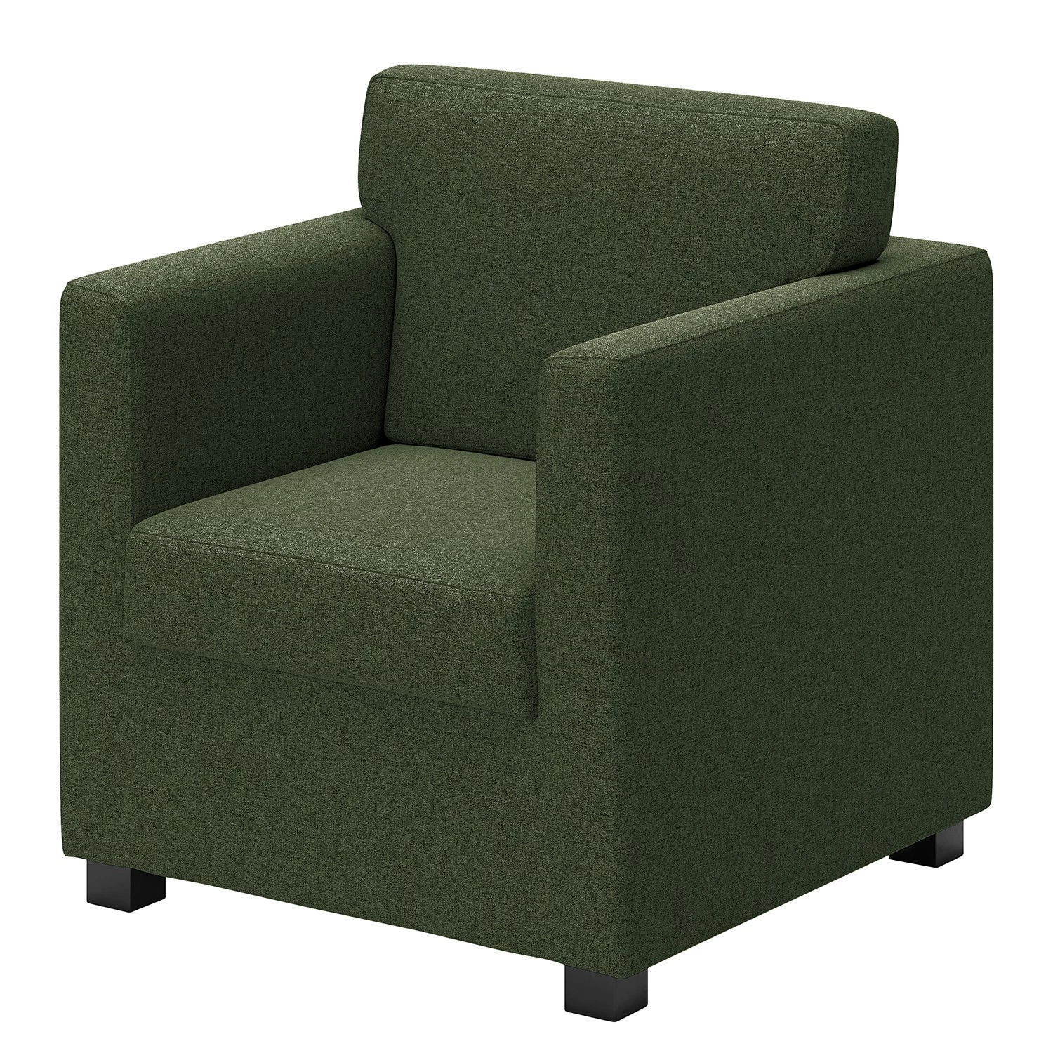 Loftscape Fauteuil Nibley V - Tissu - Vert vieilli 3 Loftscape Fauteuil Nibley V - Tissu - Vert vieilli