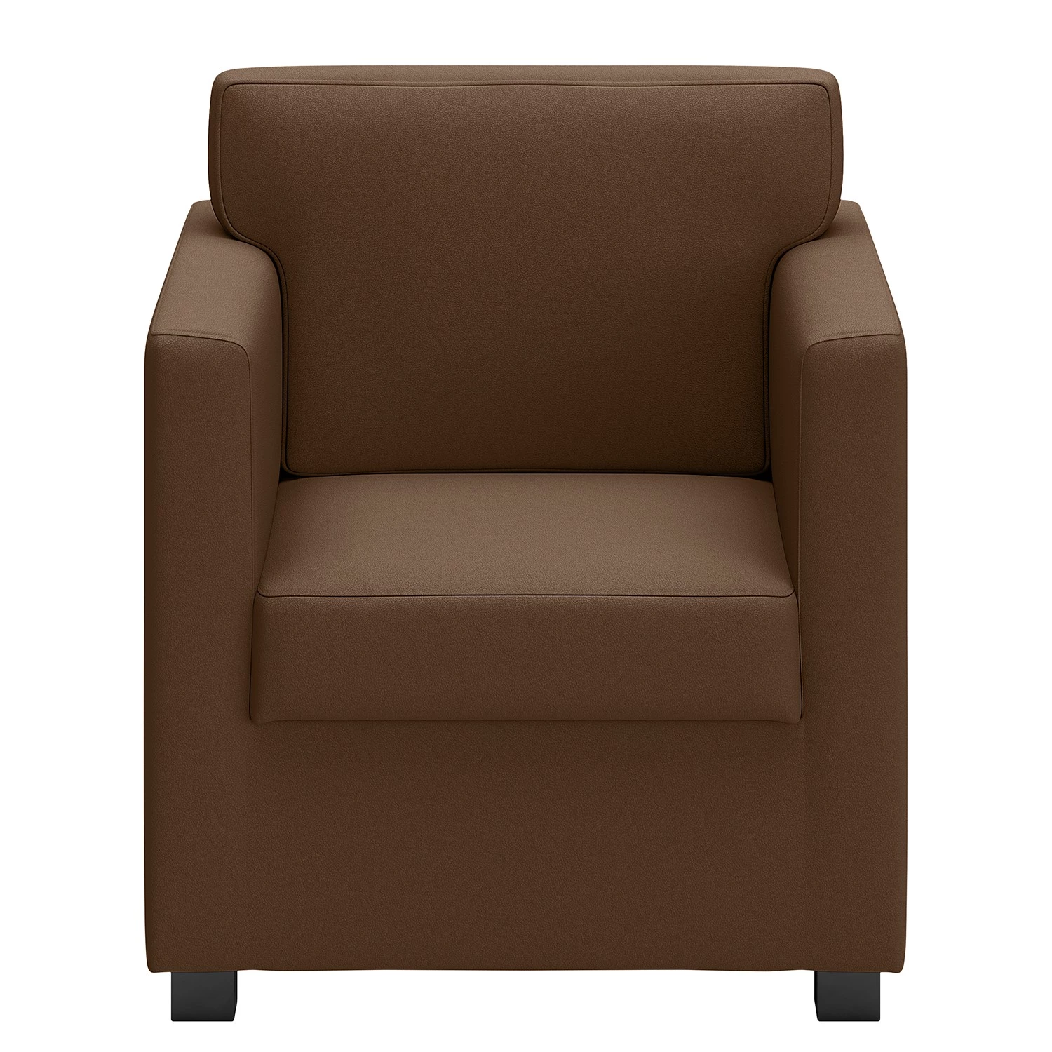 Loftscape Fauteuil Nibley VIII - Imitation cuir - Nougat 5 Loftscape Fauteuil Nibley VIII - Imitation cuir - Nougat – Image 3