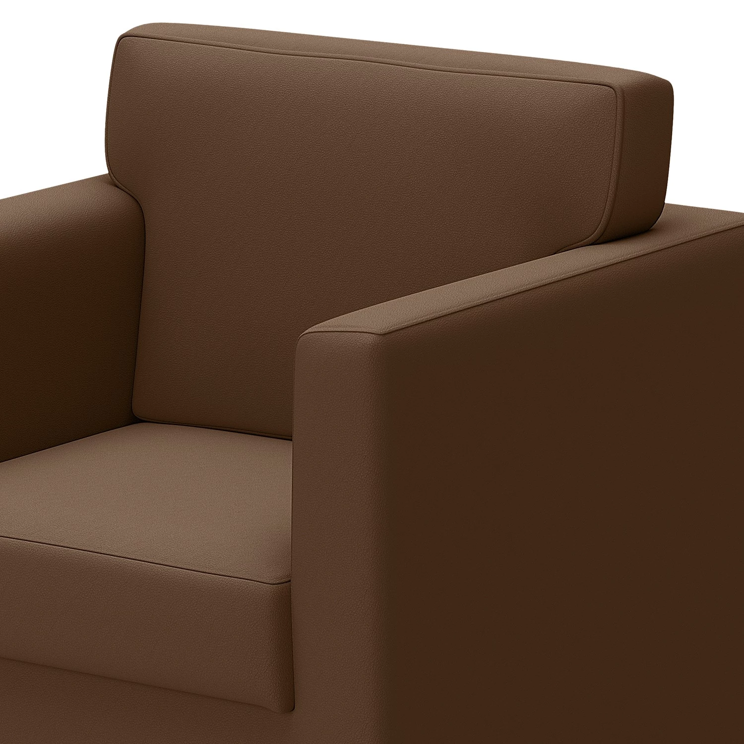 Loftscape Fauteuil Nibley VIII - Imitation cuir - Nougat 9 Loftscape Fauteuil Nibley VIII - Imitation cuir - Nougat – Image 7