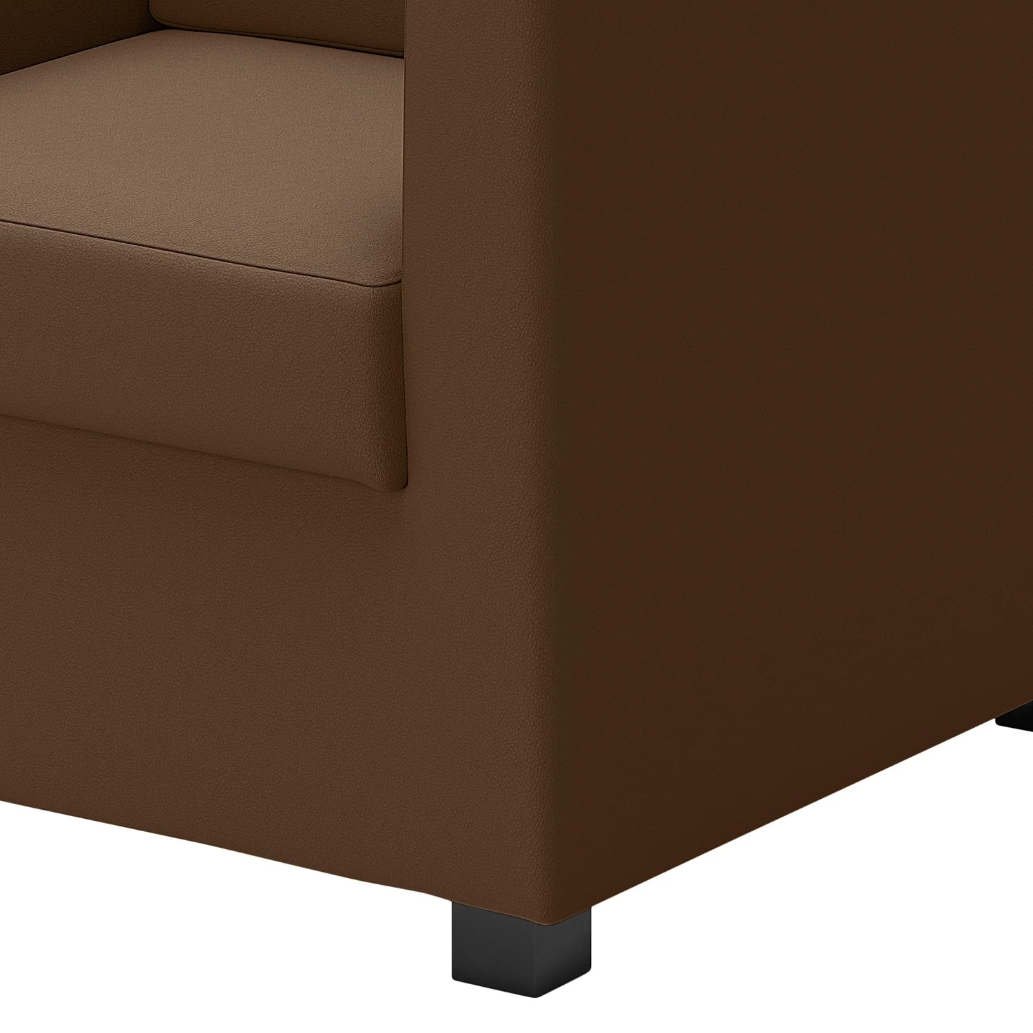 Loftscape Fauteuil Nibley VIII - Imitation cuir - Nougat 11 Loftscape Fauteuil Nibley VIII - Imitation cuir - Nougat – Image 9