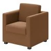 Loftscape Fauteuil Deven I - Cuir véritable - Brun