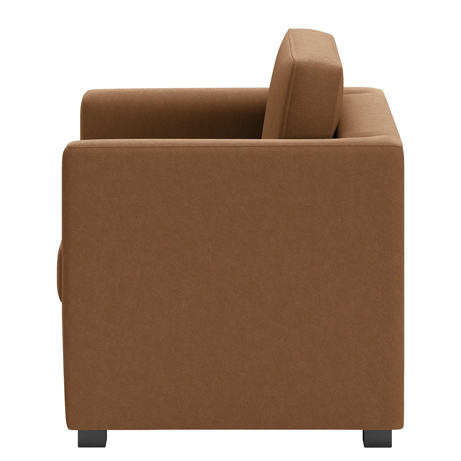 Loftscape Fauteuil Deven I - Cuir véritable - Brun 5 Loftscape Fauteuil Deven I - Cuir véritable - Brun – Image 3