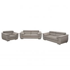 Modoform Ensemble de canapés Swain (3-2-1) - Tissu - Granit