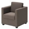 Loftscape Fauteuil Deven XIII - Aspect cuir vieilli - Gris