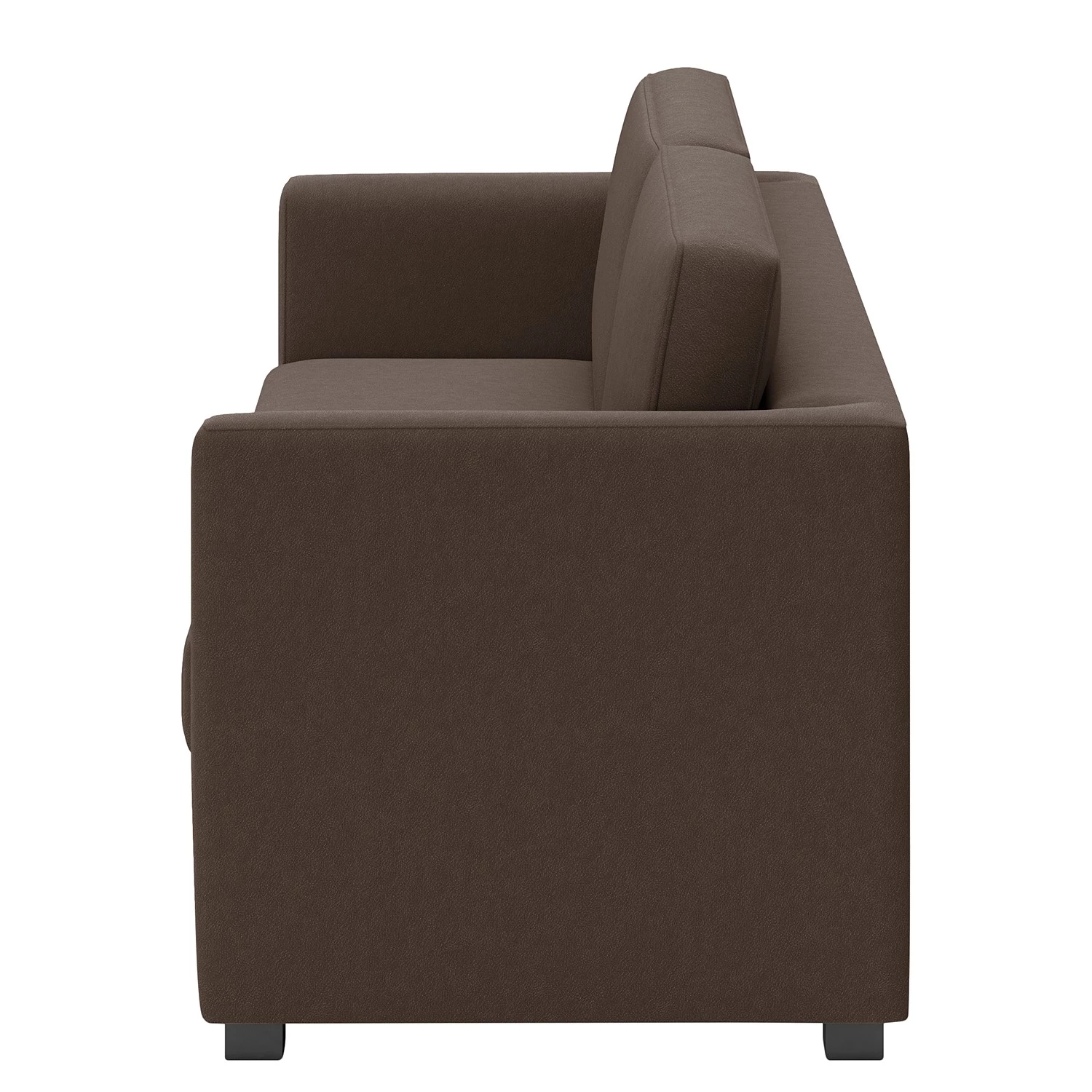 Loftscape Canapé Deven I (2 places) - Cuir véritable - Marron foncé 6 Loftscape Canapé Deven I (2 places) - Cuir véritable - Marron foncé – Image 4