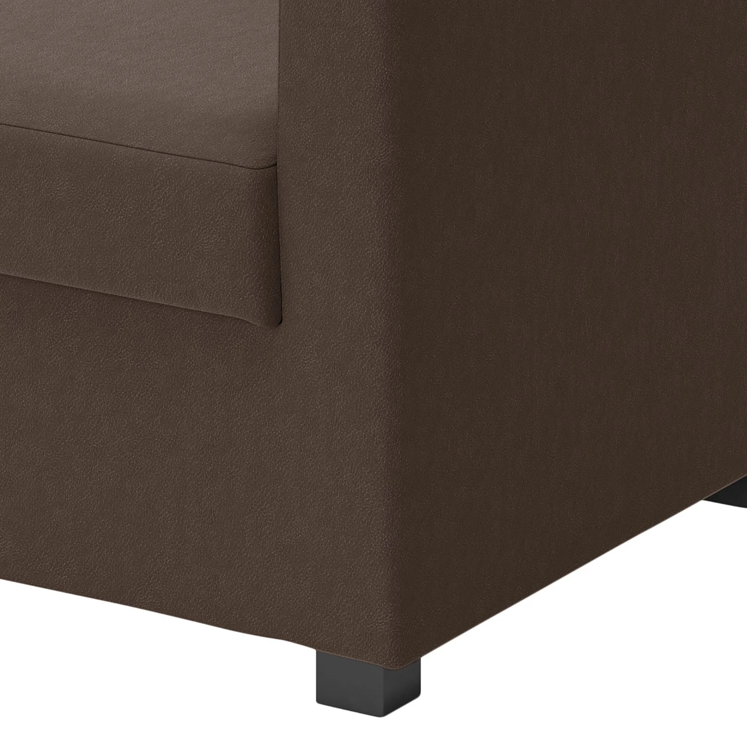 Loftscape Canapé Deven I (2 places) - Cuir véritable - Marron foncé 11 Loftscape Canapé Deven I (2 places) - Cuir véritable - Marron foncé – Image 9