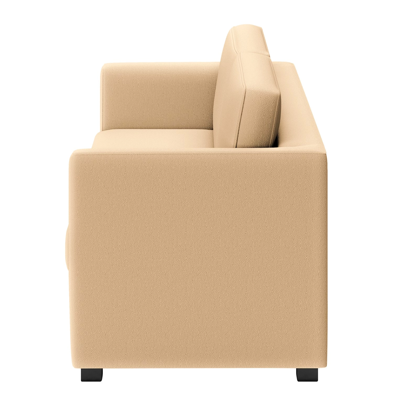 Loftscape Canapé Deven IV (2 places) - Cuir pigmenté - Crème 6 Loftscape Canapé Deven IV (2 places) - Cuir pigmenté - Crème – Image 4