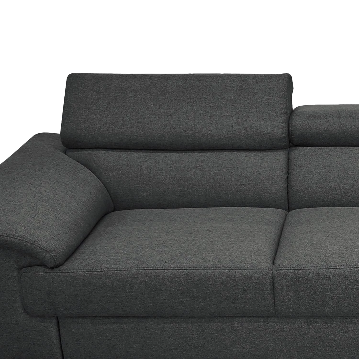 Fredriks Canapé d’angle Swain - Tissu - Anthracite - Méridienne courte à droite (vue de face) - Sans fonction 9 Fredriks Canapé d’angle Swain - Tissu - Anthracite - Méridienne courte à droite (vue de face) - Sans fonction – Image 7