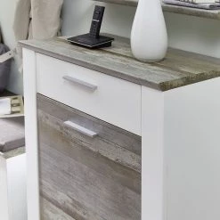 Loftscape Meuble d’entrée Bickley - Blanc / Imitation bois flotté 13 Loftscape Meuble d’entrée Bickley - Blanc / Imitation bois flotté -Meubles de salon Soldes 1000183588 190726 06000400128 DETAILS P000000001000183588