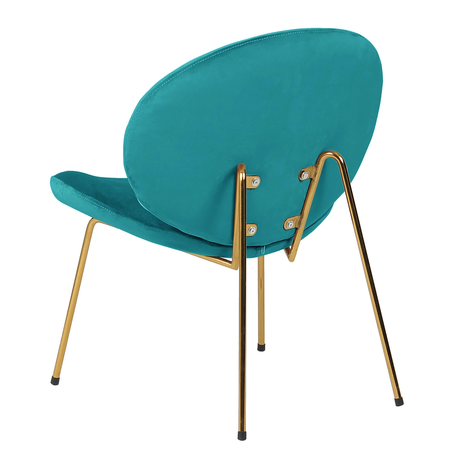 Jack & Alice Fauteuil Zadar I - Velours - Turquoise 8 Jack & Alice Fauteuil Zadar I - Velours - Turquoise – Image 6