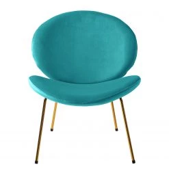 Jack & Alice Fauteuil Zadar I - Velours - Turquoise 17 Jack & Alice Fauteuil Zadar I - Velours - Turquoise -Meubles de salon Soldes 1000183928 200204 08555500016 DETAILS P000000001000183928