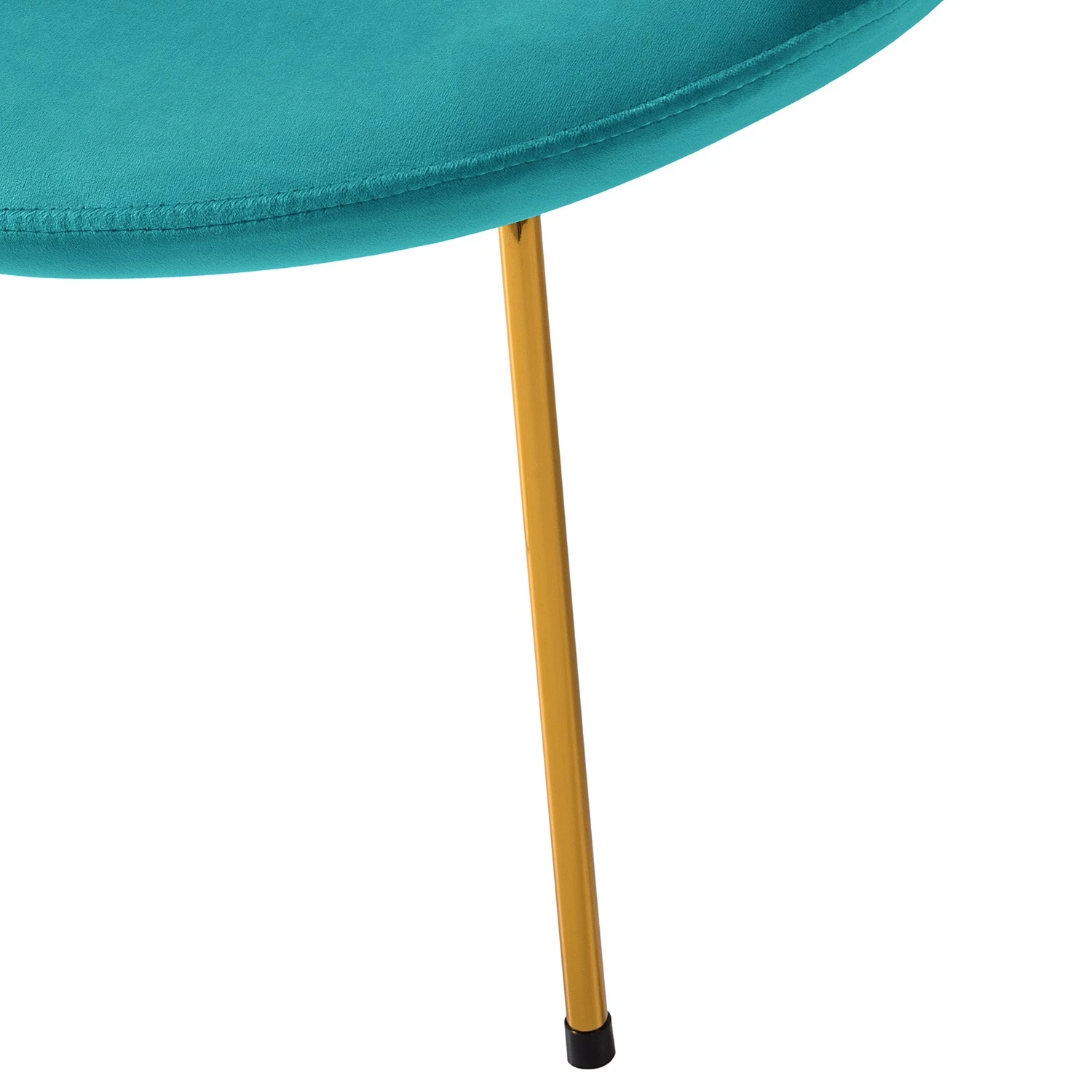 Jack & Alice Fauteuil Zadar I - Velours - Turquoise 9 Jack & Alice Fauteuil Zadar I - Velours - Turquoise – Image 7