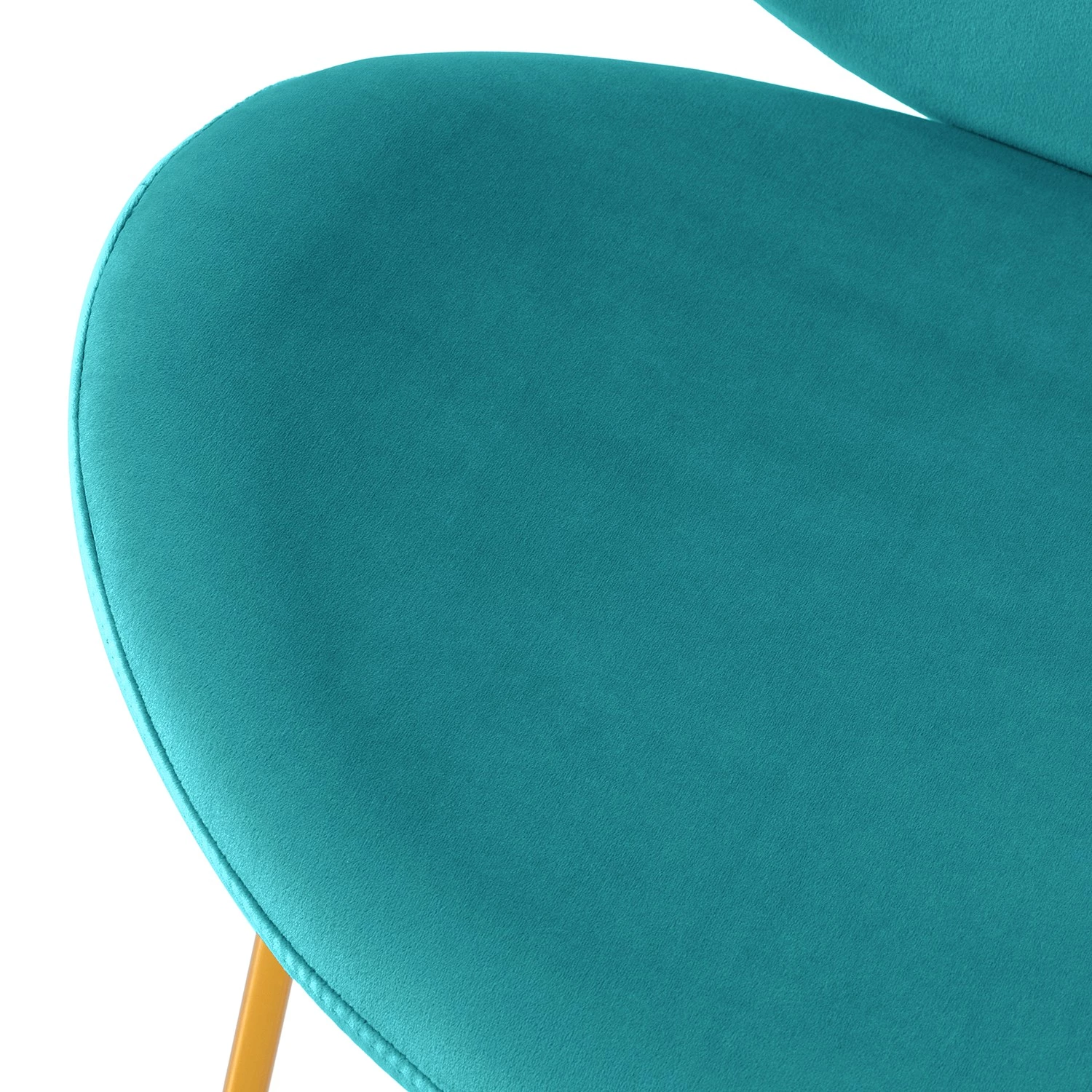 Jack & Alice Fauteuil Zadar I - Velours - Turquoise 10 Jack & Alice Fauteuil Zadar I - Velours - Turquoise – Image 8
