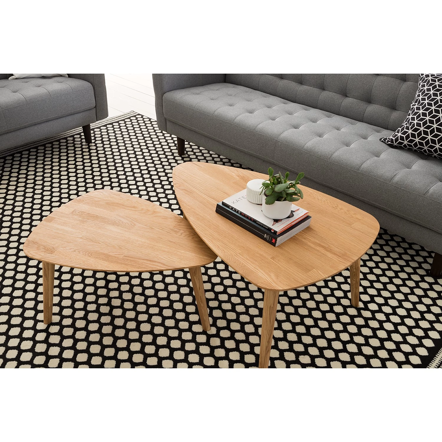 Mørteens Canapé Sindi II (3 places) - Tissu - Gris clair 10 Mørteens Canapé Sindi II (3 places) - Tissu - Gris clair – Image 8