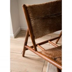 Ars manufacti Fauteuil design Howden - Poils de vache / Teck massif - Motif vache / Teck 27 Ars manufacti Fauteuil design Howden - Poils de vache / Teck massif - Motif vache / Teck -Meubles de salon Soldes 1000183950 200529 13281600001 DETAILS P000000001000183950