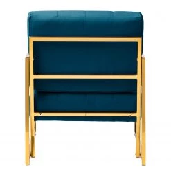 Red Living Fauteuil Cocora I - Velours - Bleu marine -Meubles de salon Soldes 1000183952 200204 08555500026 DETAILS P000000001000183952