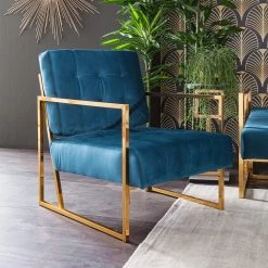 Red Living Fauteuil Cocora I - Velours - Bleu marine -Meubles de salon Soldes 1000183952 200408 21192000011 MOOD DETAILS P000000001000183952 mood