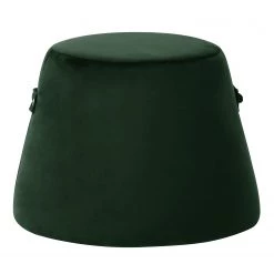 Mørteens Repose-pieds Alok - Velours - Vieux vert