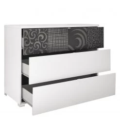 LC Spa Commode Laussonne - Blanc / Graphite 12 LC Spa Commode Laussonne - Blanc / Graphite -Meubles de salon Soldes 1000184313 210323 15253301972 DETAILS P000000001000184313