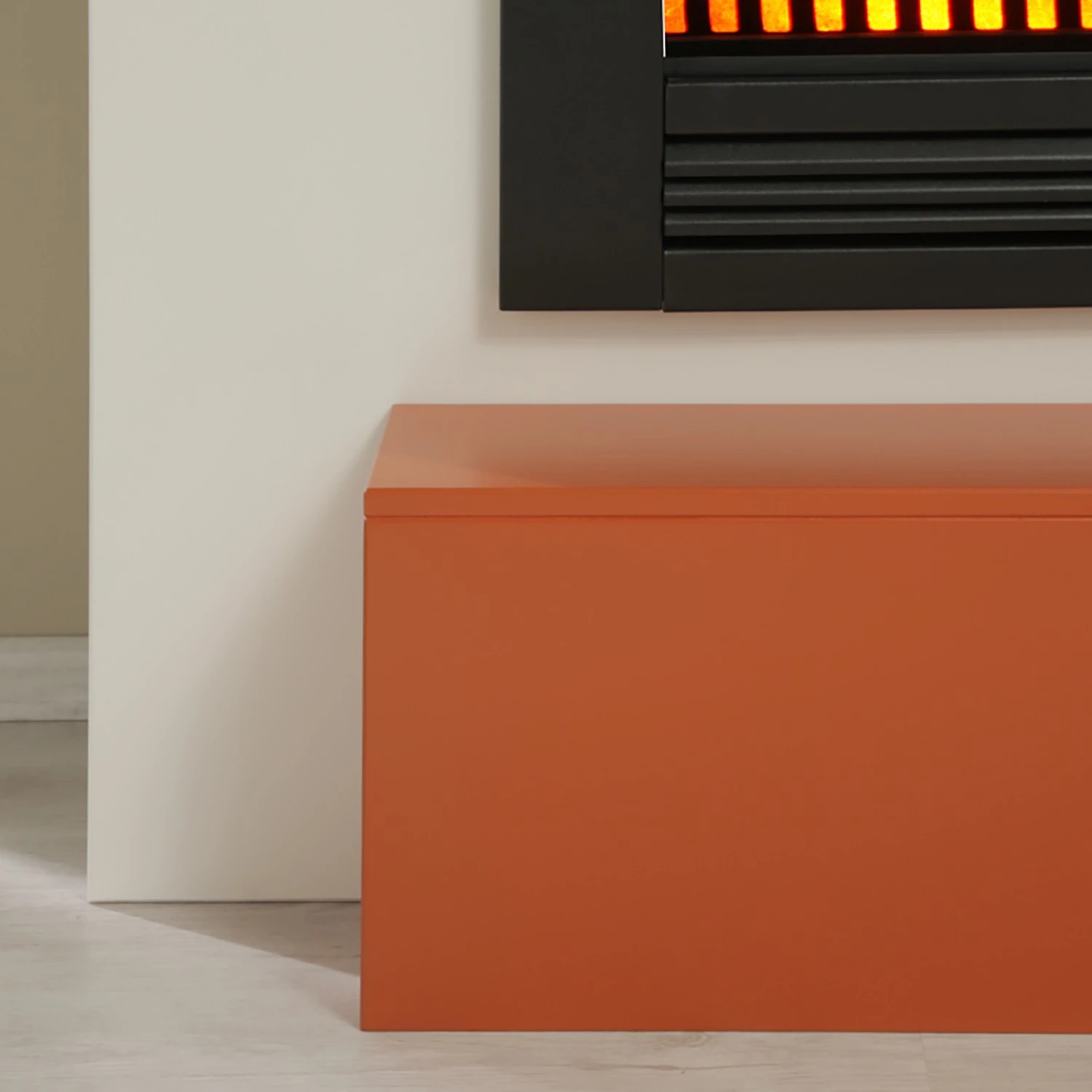 Loftscape Cheminée électrique Saragossa - Blanc / Ambre jaune 8 Loftscape Cheminée électrique Saragossa - Blanc / Ambre jaune – Image 6