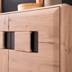 Loftscape Meubles à chaussures Ainsa - Imitation planches de chêne / Gris -Meubles de salon Soldes 1000184627 190828 14063200033 DETAILS P000000001000184627