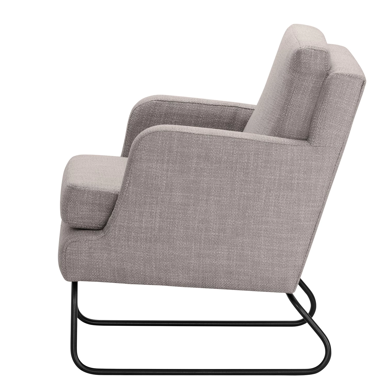 Norrwood Fauteuil Kopu I - Tissu - Tissu Noela: Gris clair 6 Norrwood Fauteuil Kopu I - Tissu - Tissu Noela: Gris clair – Image 4