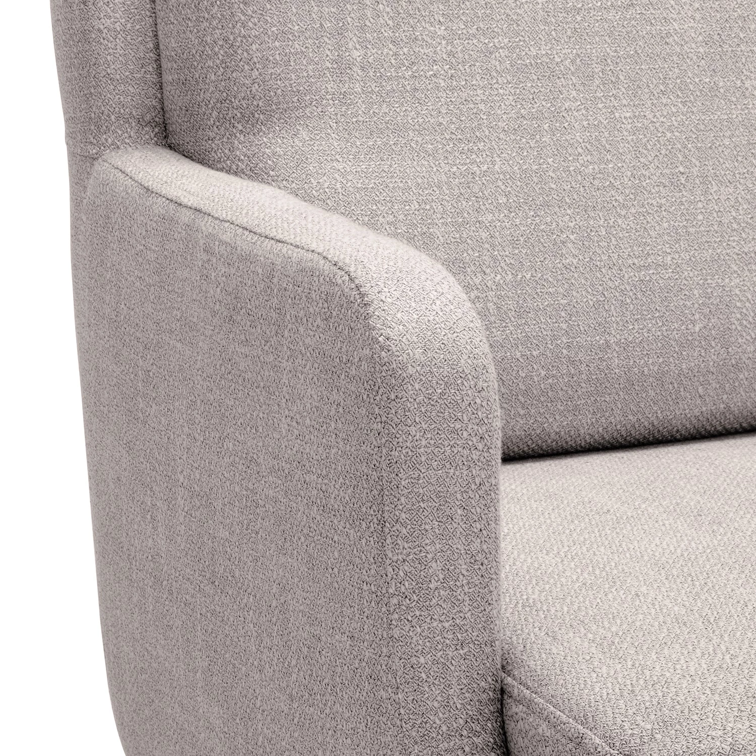 Norrwood Fauteuil Kopu I - Tissu - Tissu Noela: Gris clair 10 Norrwood Fauteuil Kopu I - Tissu - Tissu Noela: Gris clair – Image 8
