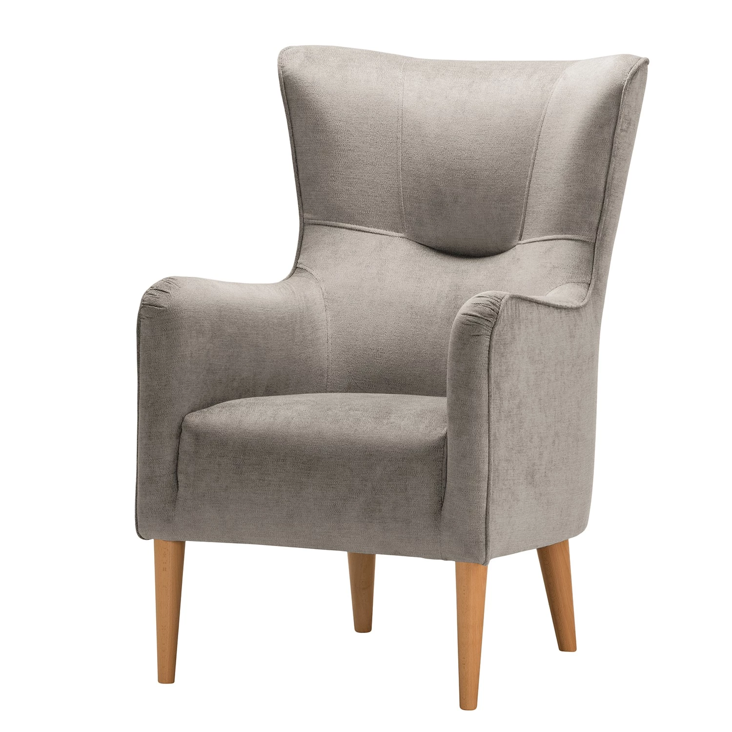 Norrwood Fauteuil Oldbury I - Tissu - Tissu Lito: Gris clair 3 Norrwood Fauteuil Oldbury I - Tissu - Tissu Lito: Gris clair