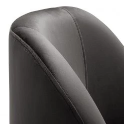 Jack & Alice Fauteuil Chanly I - Velours - Velours Ravi: Gris -Meubles de salon Soldes 1000185103 190903 16065702384 DETAILS P000000001000185103