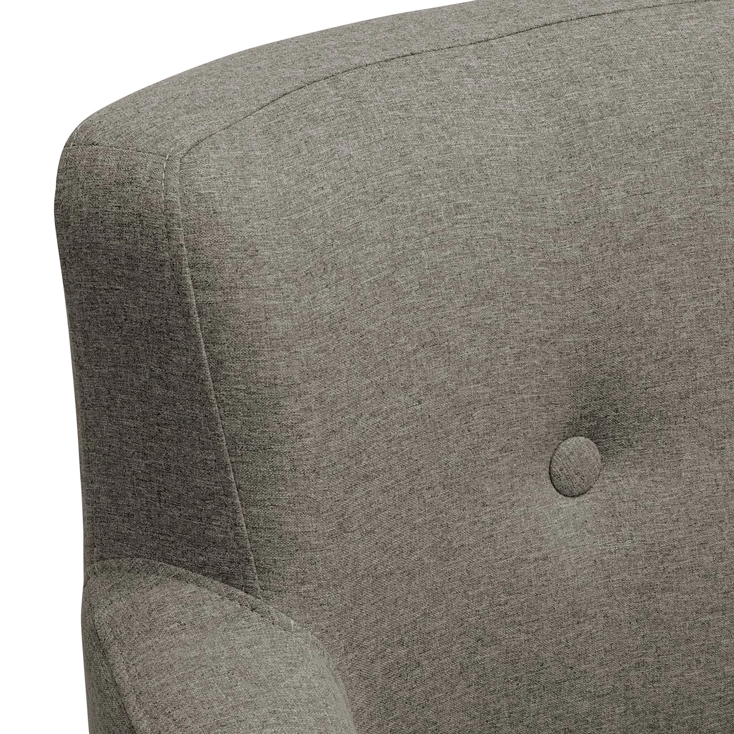 Norrwood Fauteuil Bette II - Tissu - Gris foncé 7 Norrwood Fauteuil Bette II - Tissu - Gris foncé – Image 5