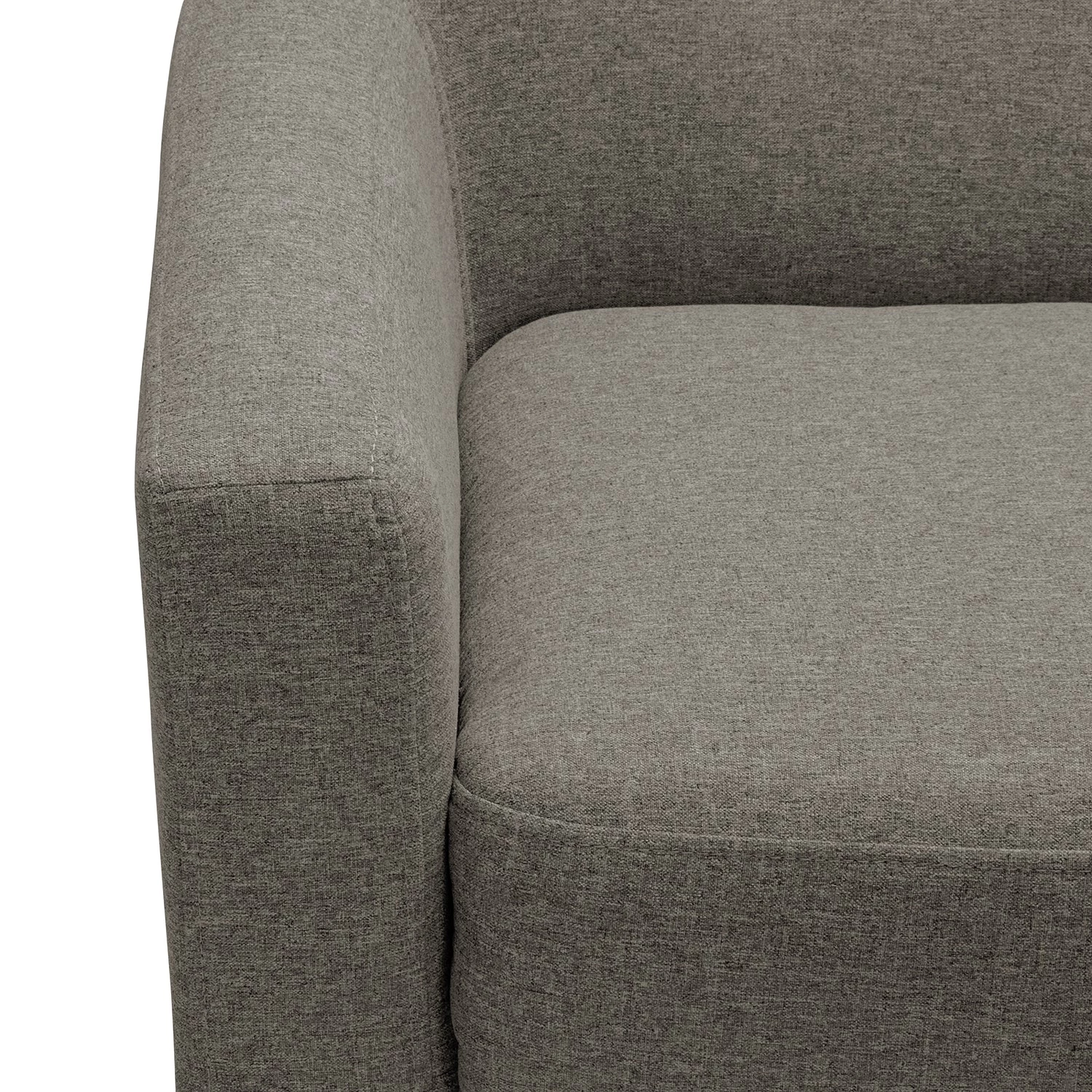 Norrwood Fauteuil Bette II - Tissu - Gris foncé 9 Norrwood Fauteuil Bette II - Tissu - Gris foncé – Image 7
