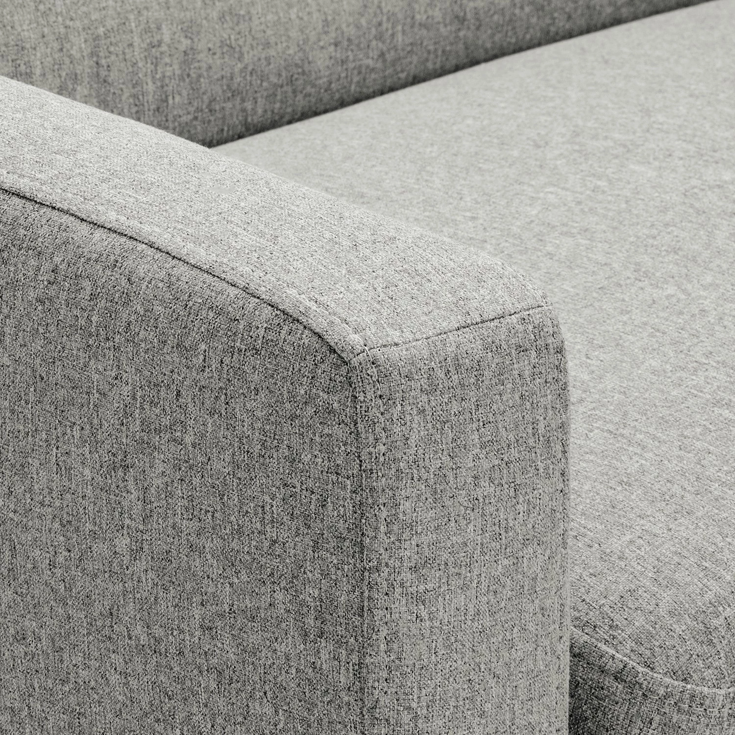 Norrwood Canapé Bette II (3 places) - Tissu - Gris 11 Norrwood Canapé Bette II (3 places) - Tissu - Gris – Image 9