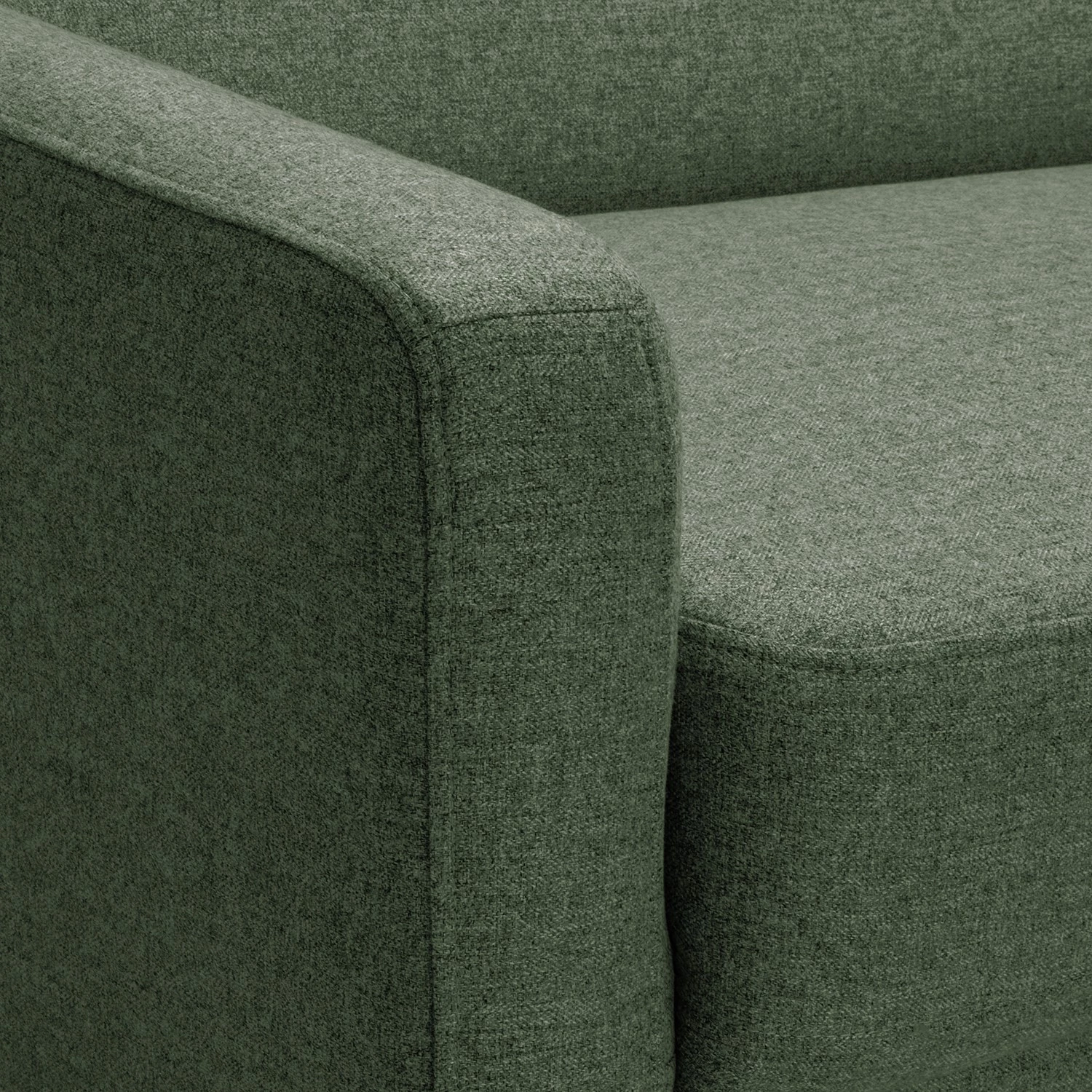 Norrwood Canapé Bette I (3 places) - Tissu - Vert 11 Norrwood Canapé Bette I (3 places) - Tissu - Vert – Image 9