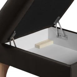 Naturoo Repose-pieds London - Cuir véritable / Imitation cuir - Marron foncé 12 Naturoo Repose-pieds London - Cuir véritable / Imitation cuir - Marron foncé -Meubles de salon Soldes 1000185281 190917 17054300005 DETAILS P000000001000185281